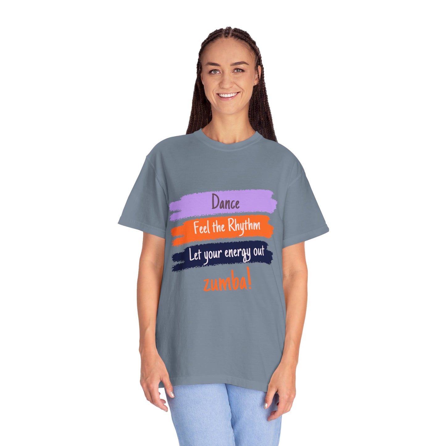 Zumba Dance T-Shirt - Feel the Rhythm Unisex Tee, Workout Apparel, Gift for Dancers, Fitness Motivational Shirt, Activewear