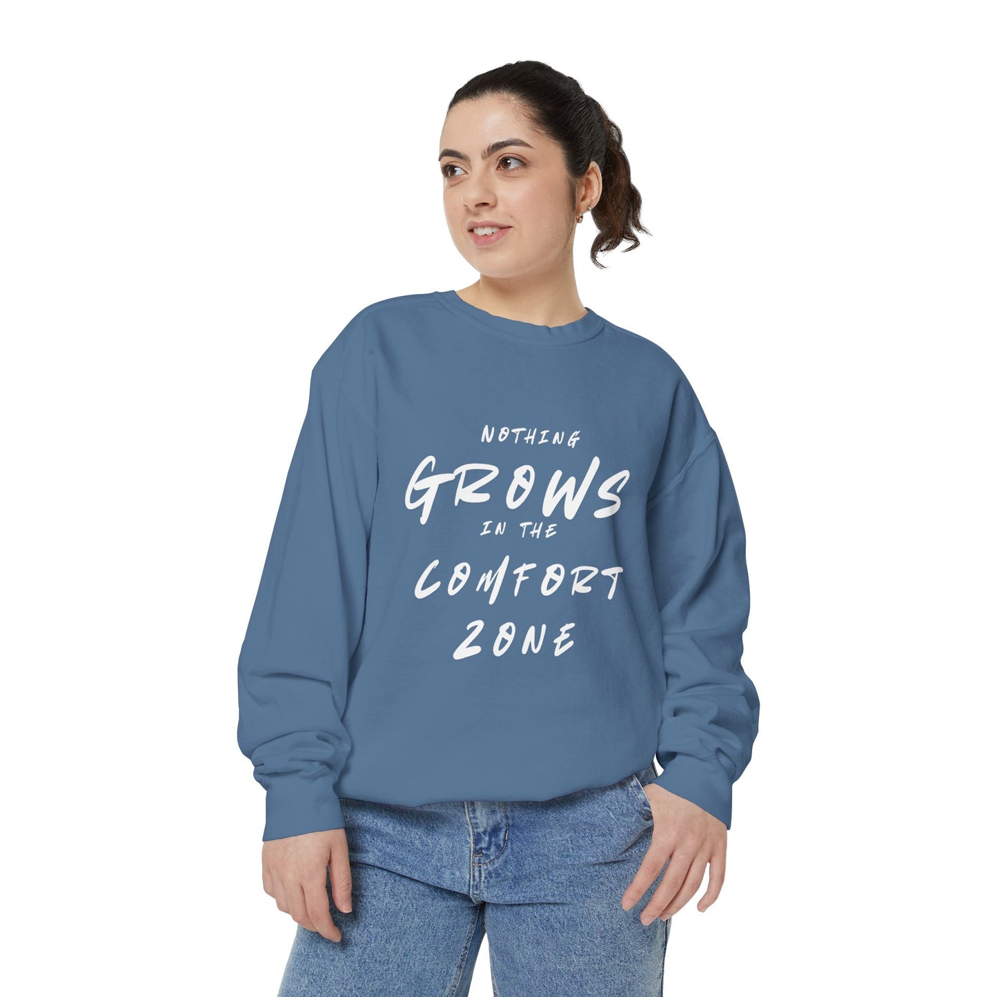 Cozy Unisex Garment-Dyed Sweatshirt | Perfect for Casual Days and Gifts