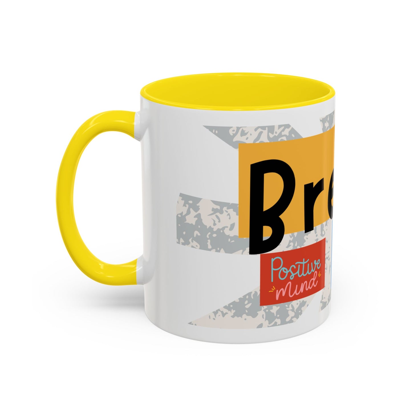 Inspirational Accent Coffee Mug - Mindful Reminder for Daily Positivity