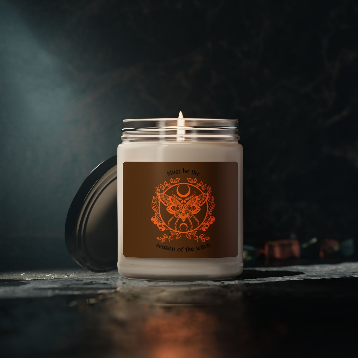 "Must Be the Season of the Witch" Scented Soy Candle, Autumn Vibes, Witchy Home Decor, Cozy Gift for Fall, Seasonal Aromatherapy,