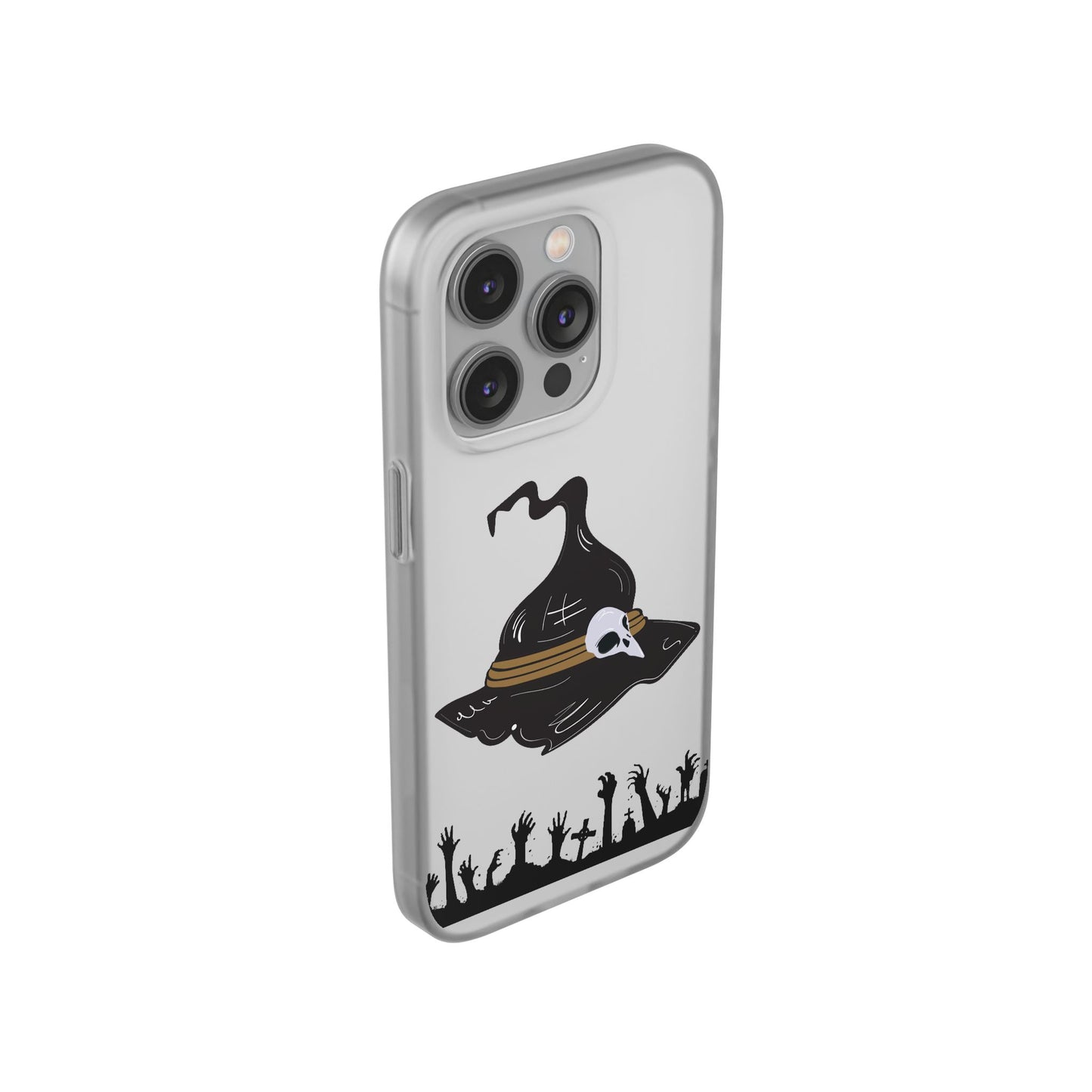 Halloween Witch Hat Flexi Cases, Spooky Phone Covers, Witchy Gift Ideas, Fall Decor, Unique Cellphone Accessories