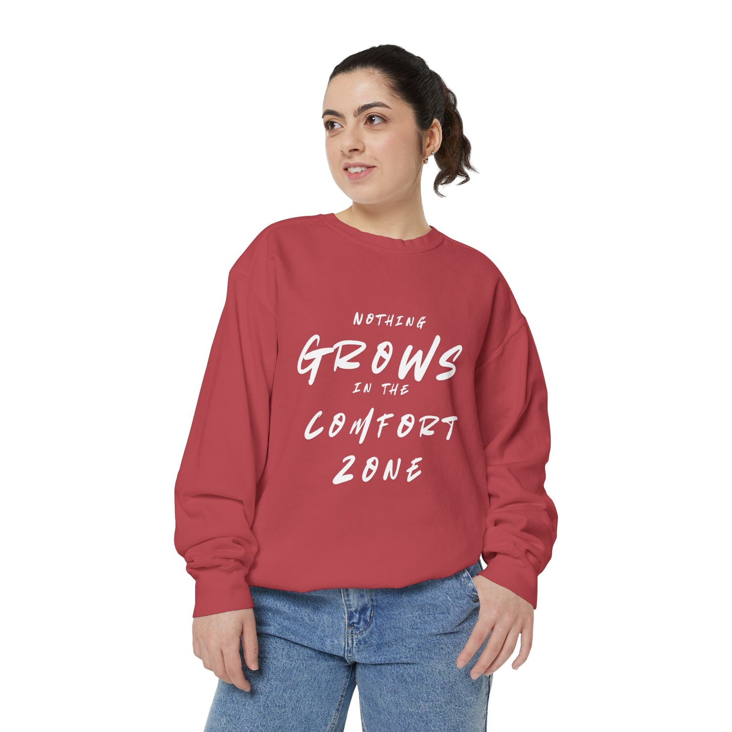 Cozy Unisex Garment-Dyed Sweatshirt | Perfect for Casual Days and Gifts