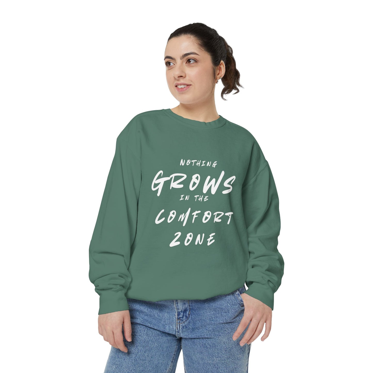 Cozy Unisex Garment-Dyed Sweatshirt | Perfect for Casual Days and Gifts