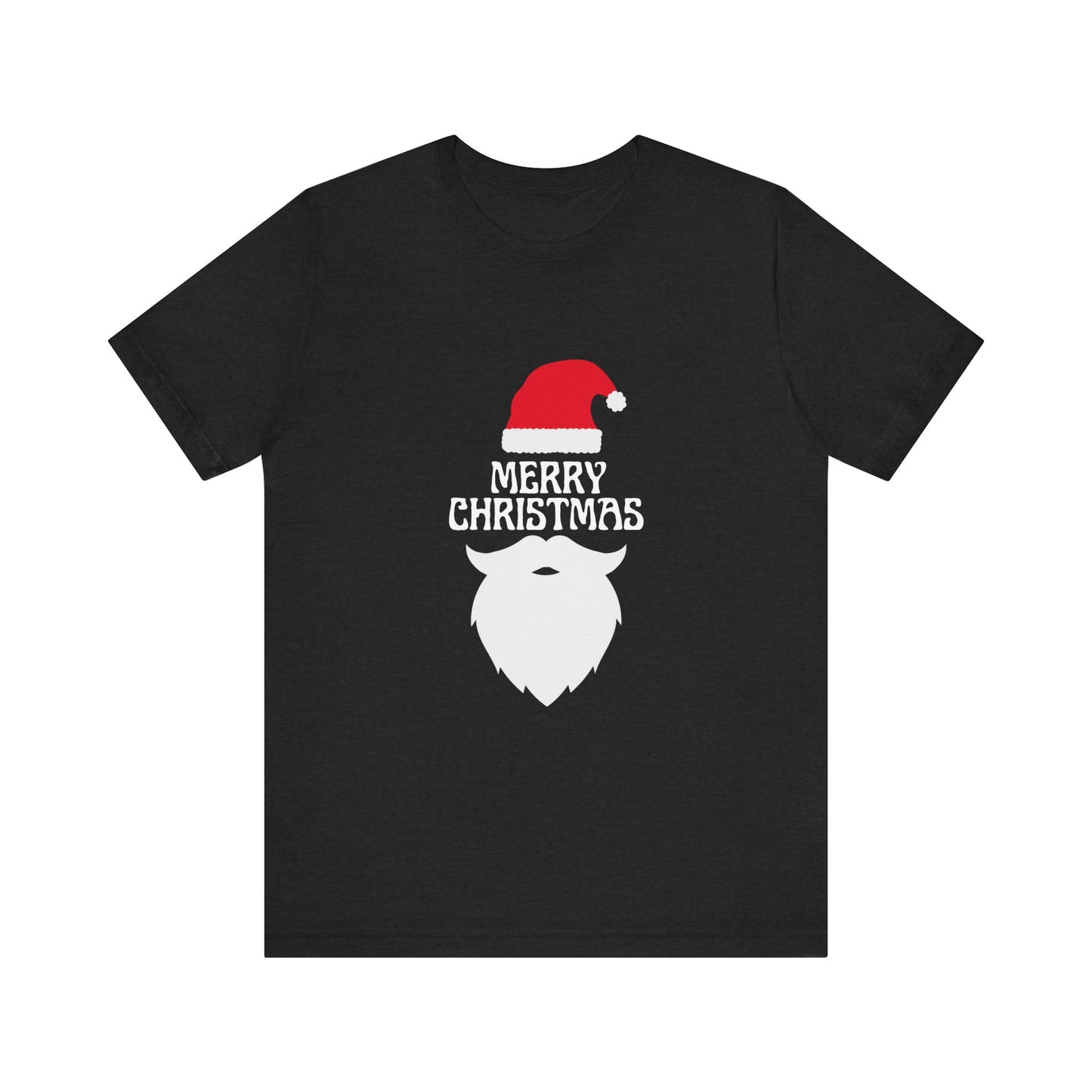Merry Christmas Unisex Jersey Short Sleeve Tee, Holiday Apparel, Winter Fashion, Gift for Him/Her, Christmas Celebration, Festive Shirt