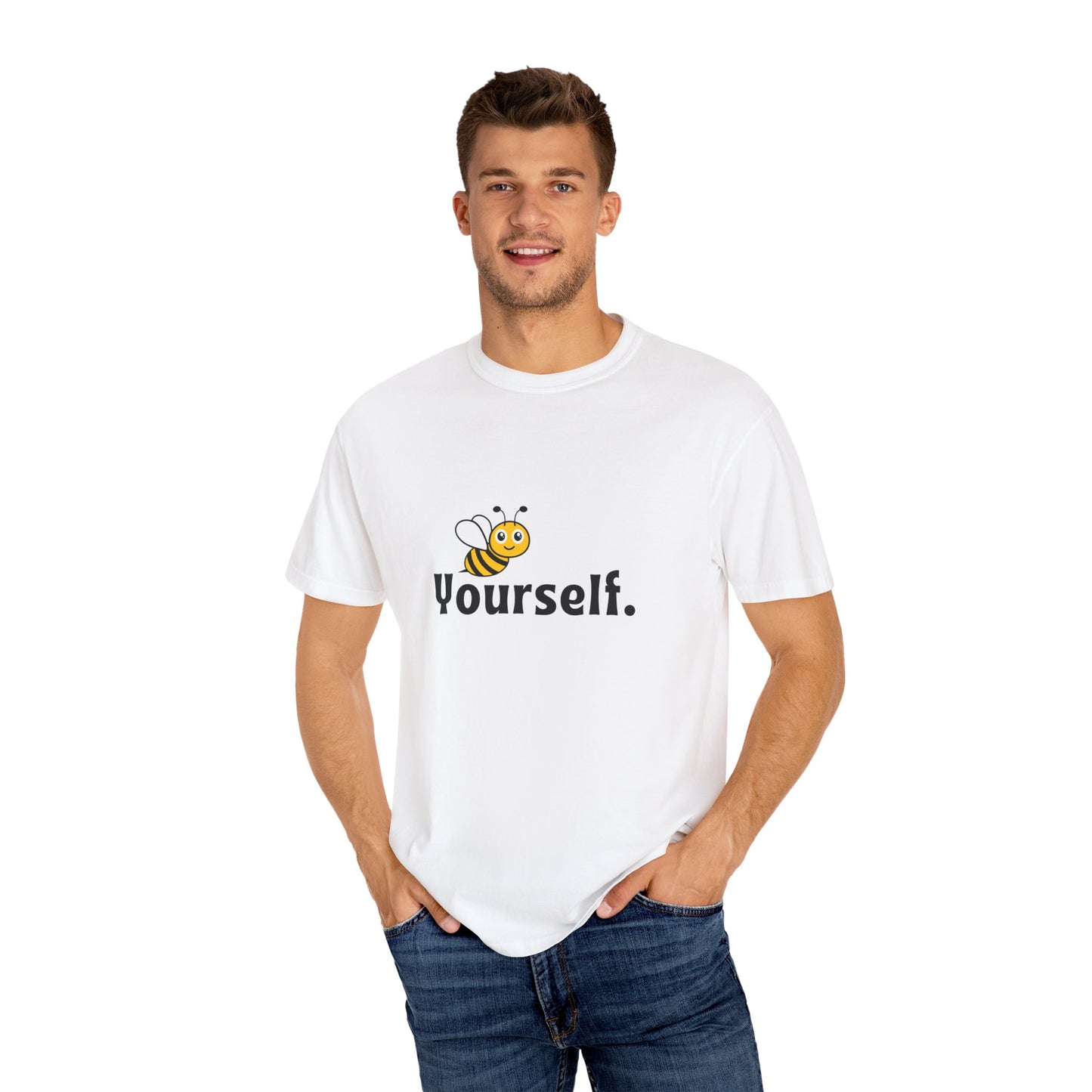 Bee Yourself Unisex T-shirt, Fun Graphic Tee, Casual Wear, Home or Outdoor Activities