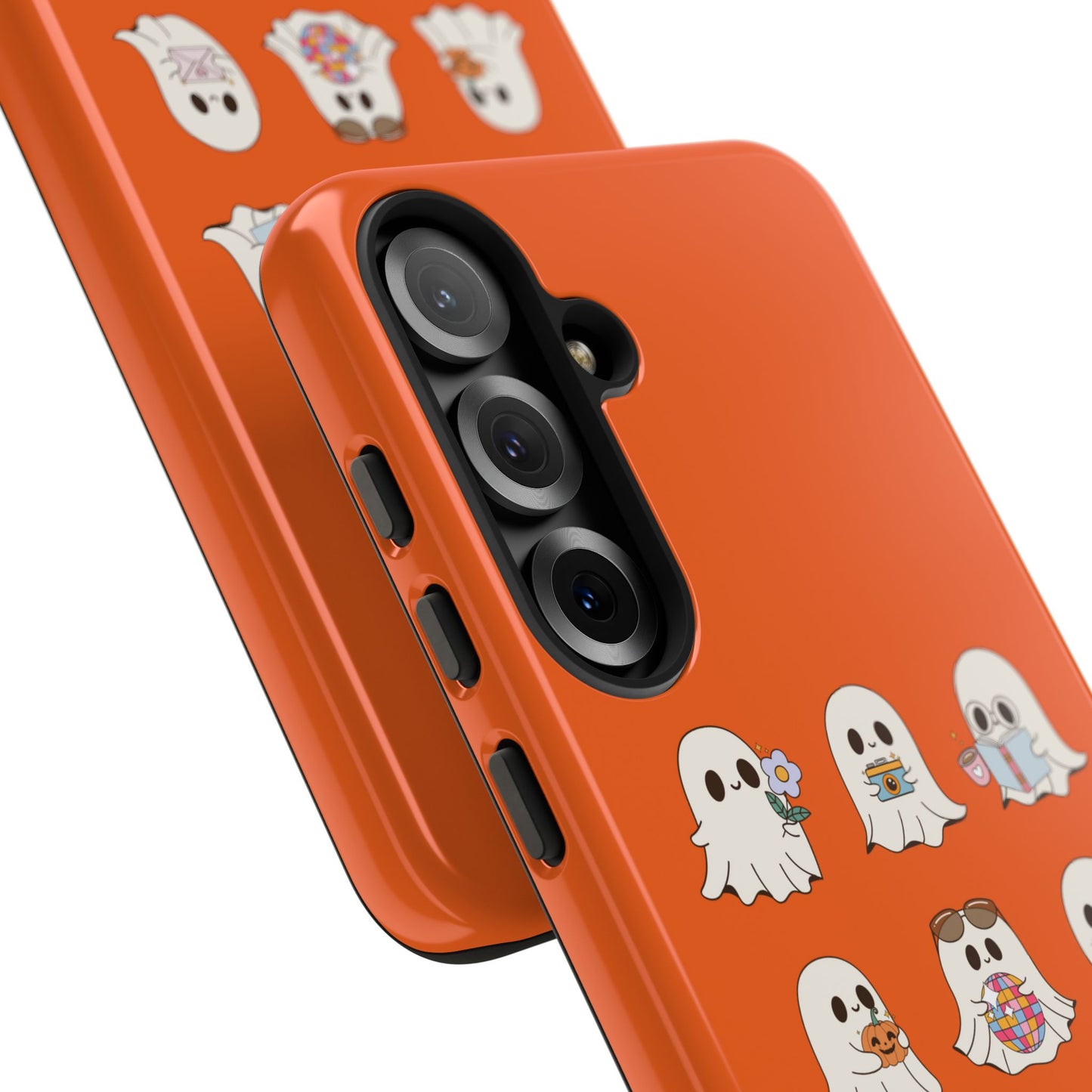 Ghostly Boo Phone Case, Halloween Cases, Cute Ghost Phone Cover, Trick-or-Treat Accessories, Spooky Gift for Halloween