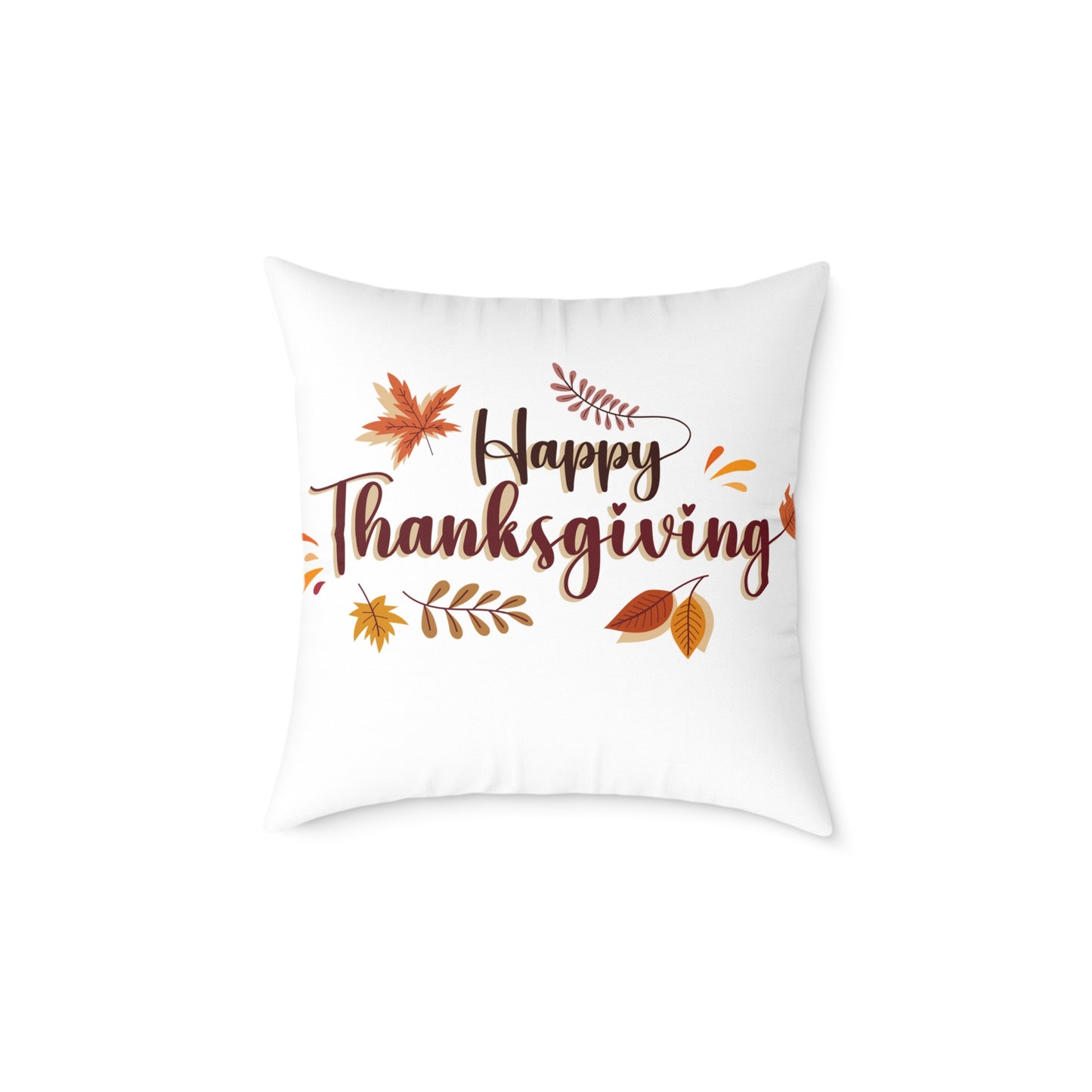 Thanksgiving Decorative Pillow, Cozy Fall Home Decor, Autumn Accent Cushion, Seasonal Gift Idea, Harvest Celebration Decoration