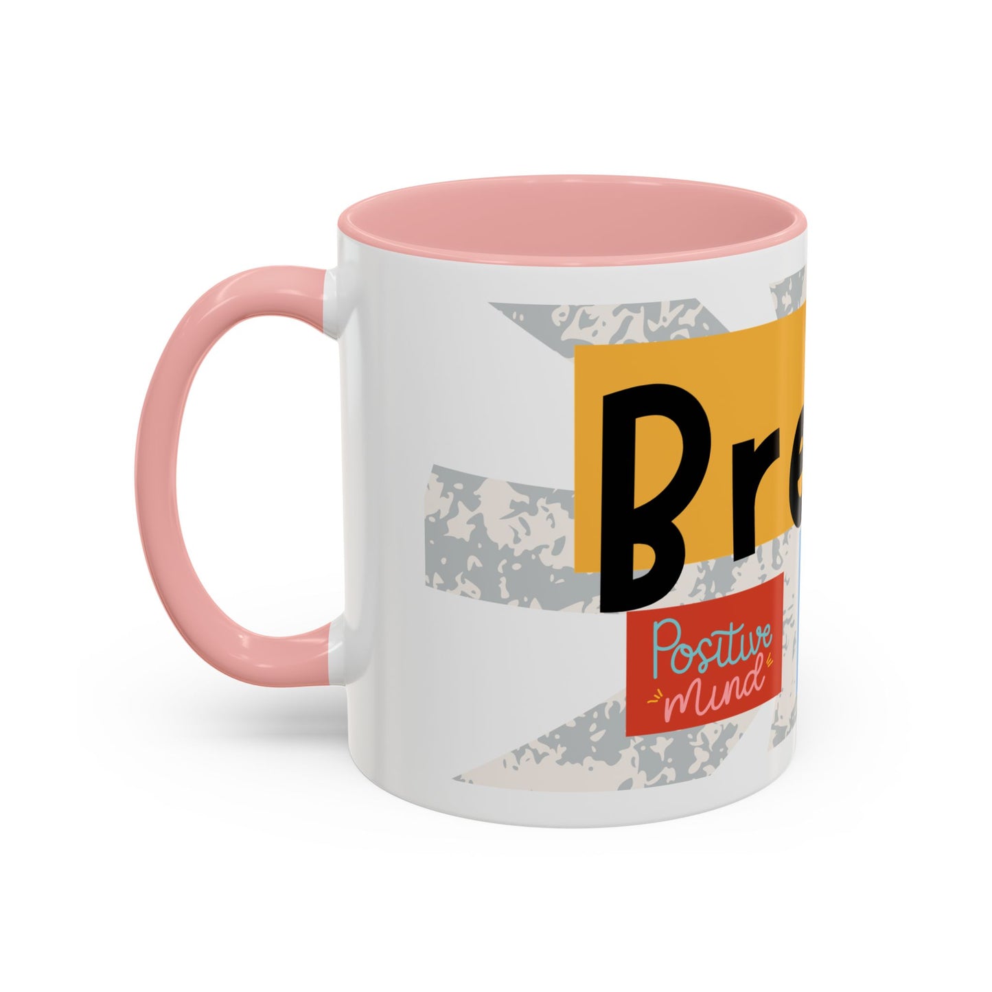 Inspirational Accent Coffee Mug - Mindful Reminder for Daily Positivity