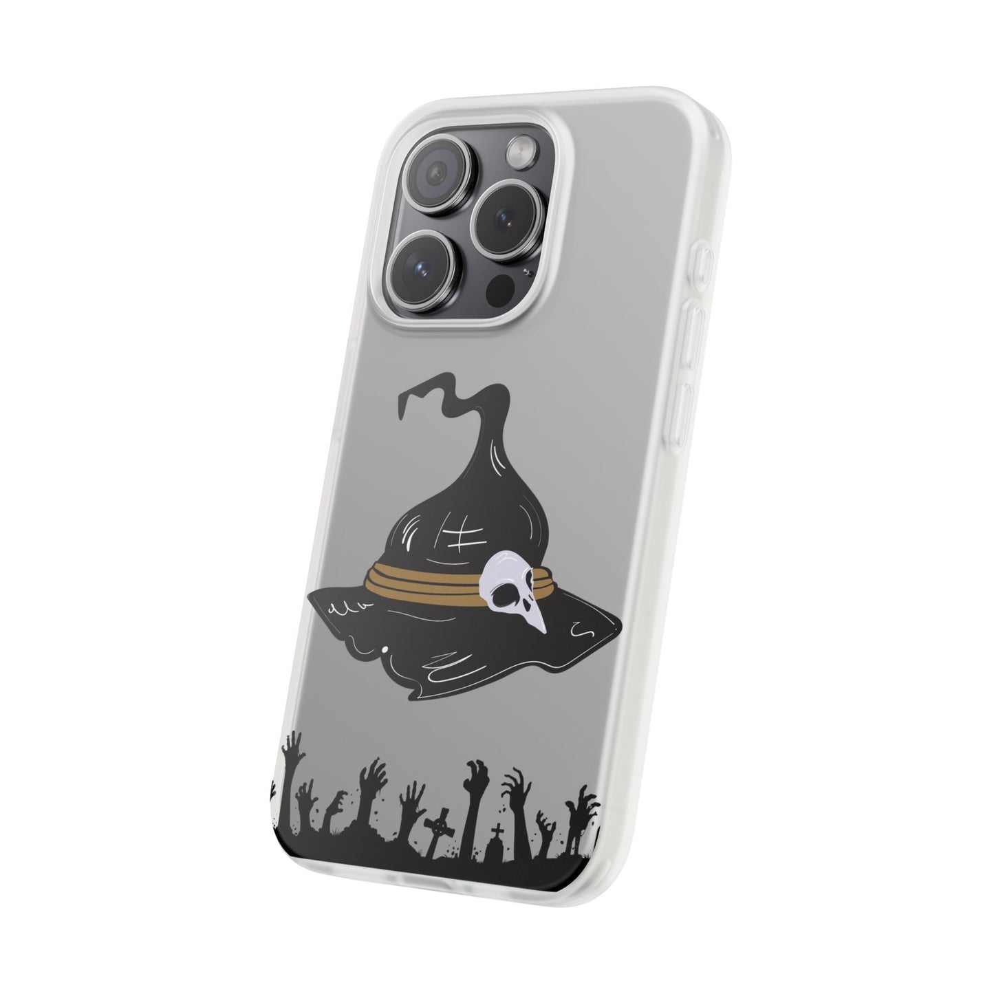 Halloween Witch Hat Flexi Cases, Spooky Phone Covers, Witchy Gift Ideas, Fall Decor, Unique Cellphone Accessories