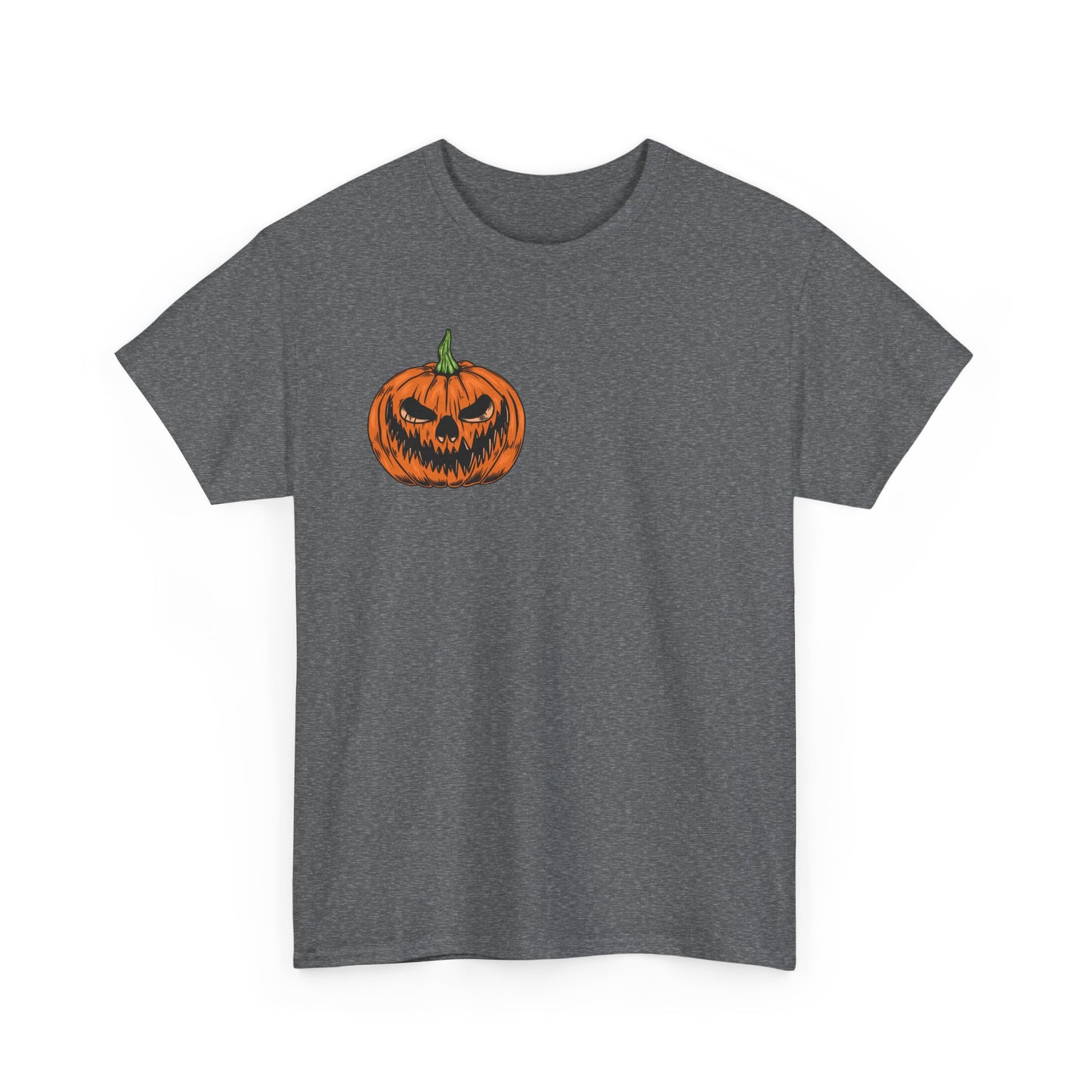 Halloween Unisex Tee, Spooky Pumpkin Shirt, Trick or Treat Graphic T-Shirt, Fall Clothing, Halloween Party Attire