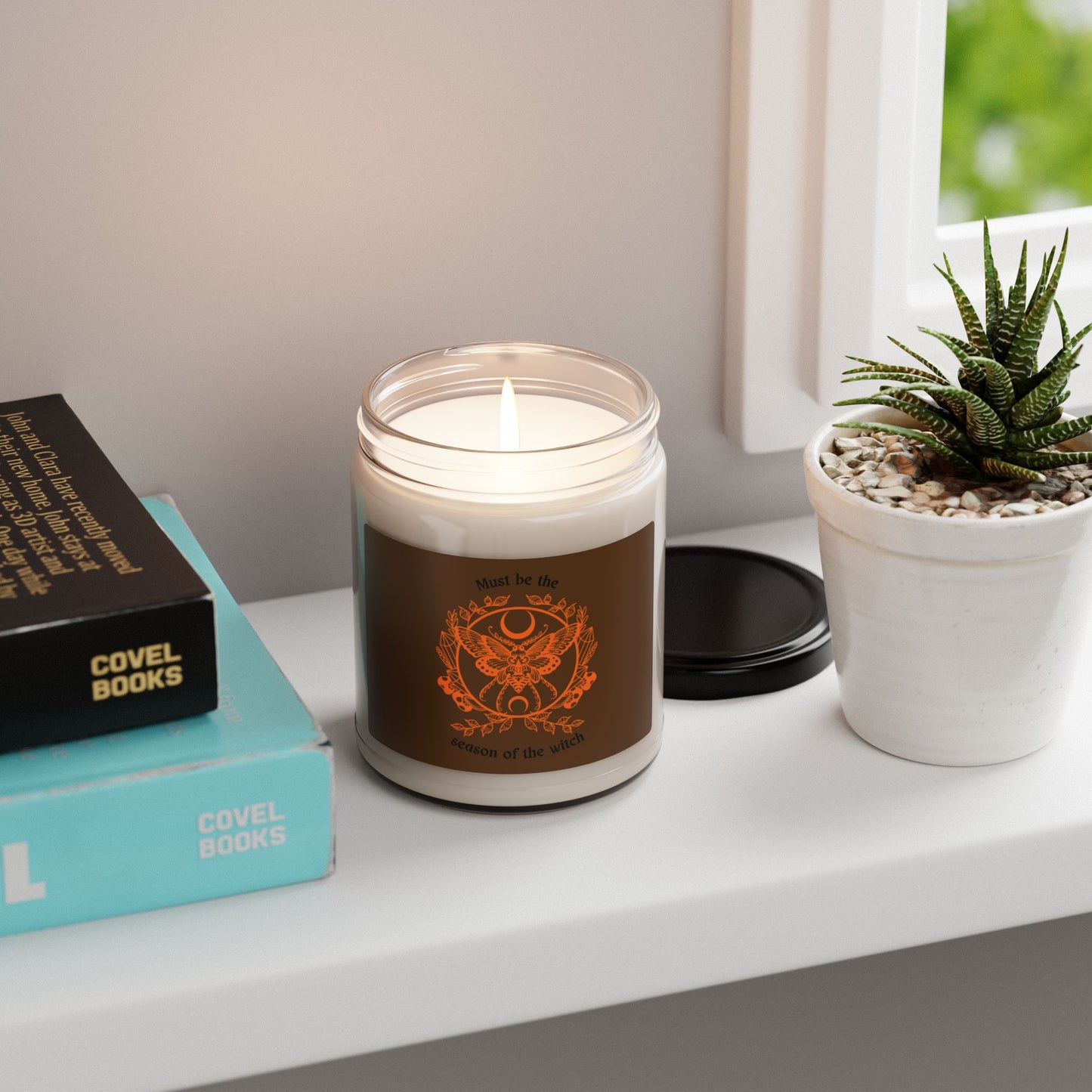 "Must Be the Season of the Witch" Scented Soy Candle, Autumn Vibes, Witchy Home Decor, Cozy Gift for Fall, Seasonal Aromatherapy,