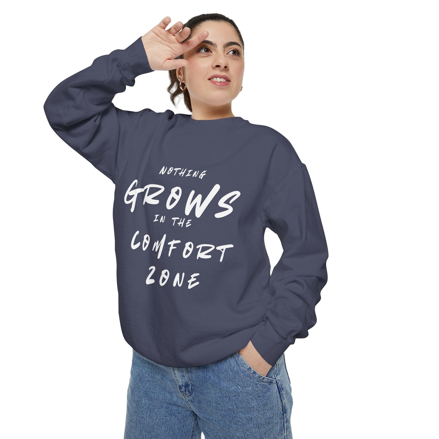 Cozy Unisex Garment-Dyed Sweatshirt | Perfect for Casual Days and Gifts