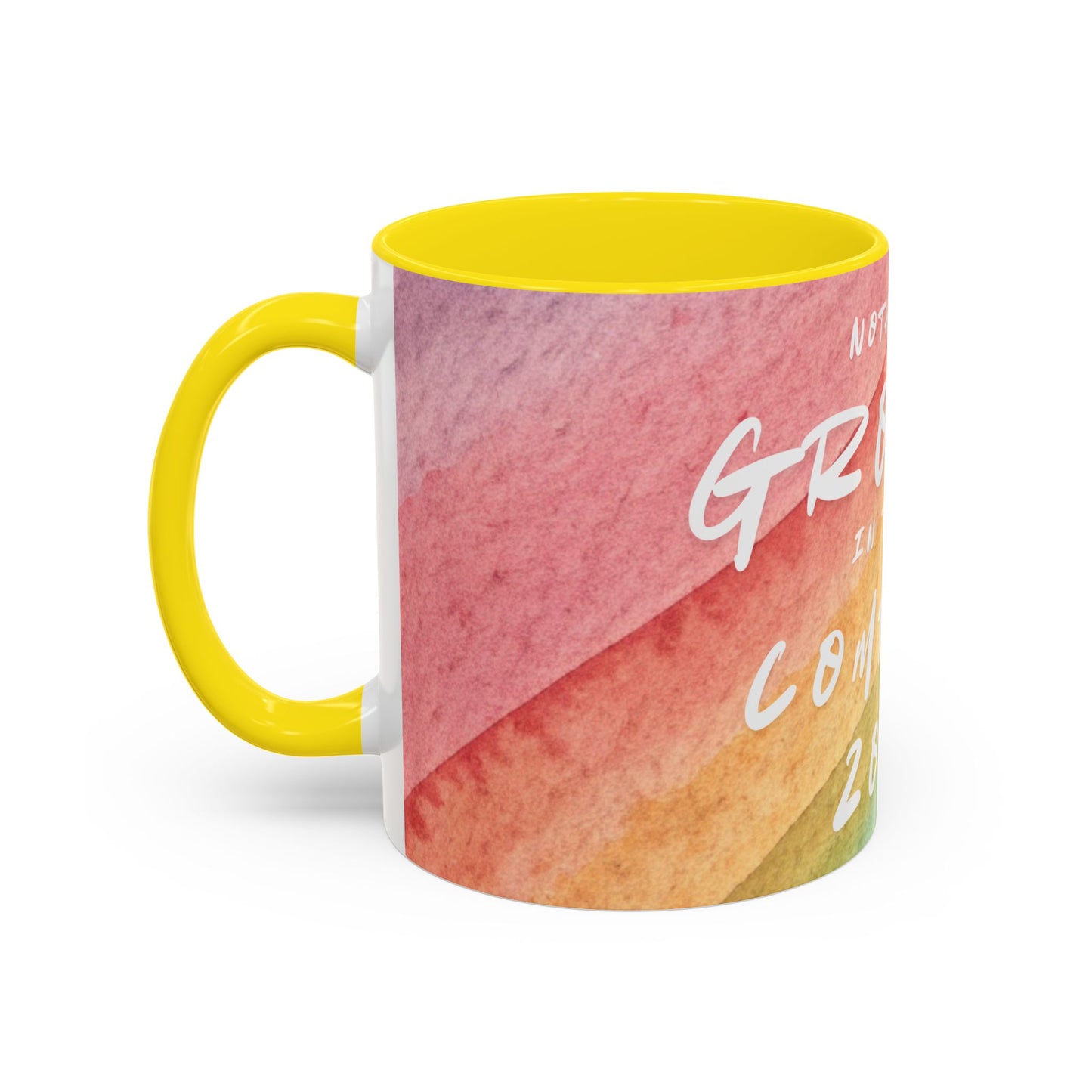 Inspirational Coffee Mug - "Nothing Grows in the Comfort Zone"