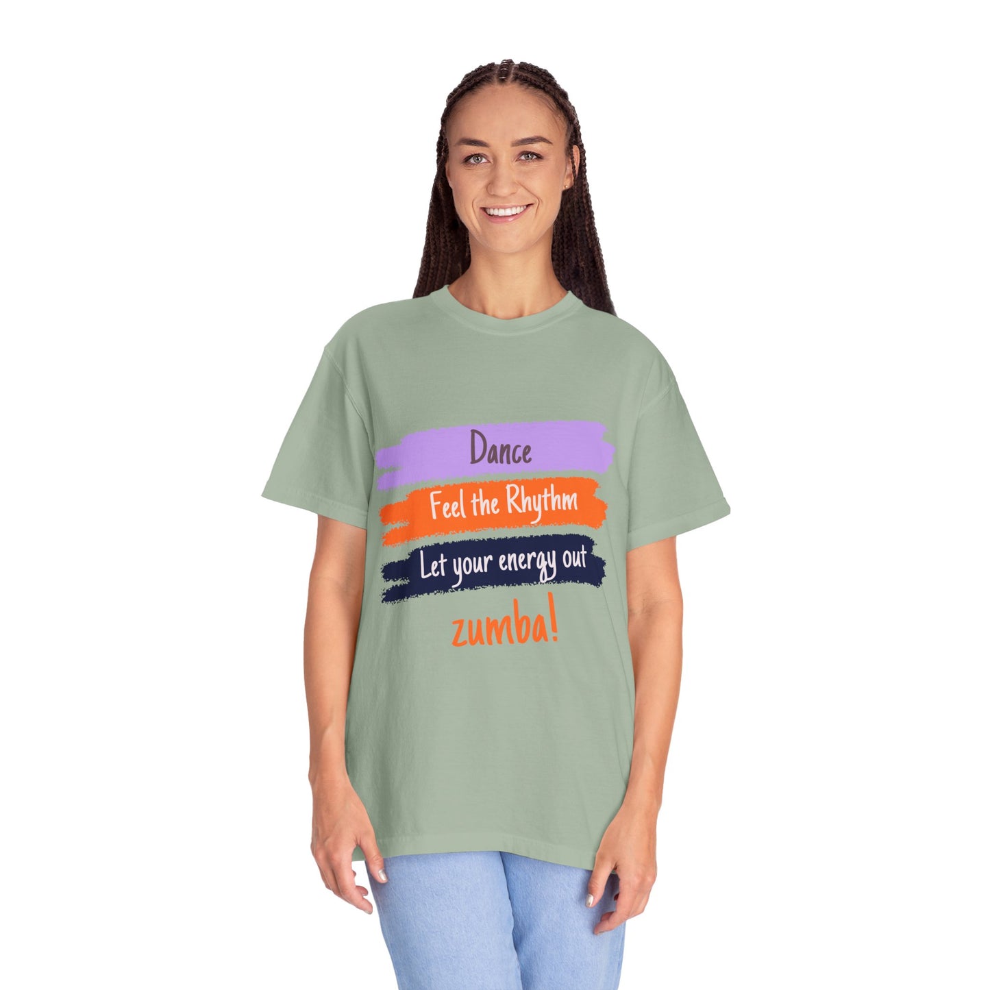 Zumba Dance T-Shirt - Feel the Rhythm Unisex Tee, Workout Apparel, Gift for Dancers, Fitness Motivational Shirt, Activewear