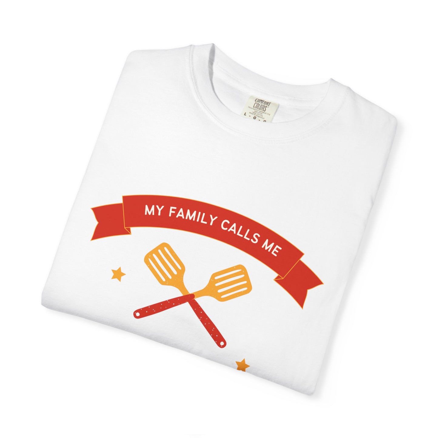 King of the Grill T-shirt | Unisex Garment-Dyed Tee for BBQ Lovers, Father's Day Gift, Cooking Enthusiasts, Summer Parties, Family