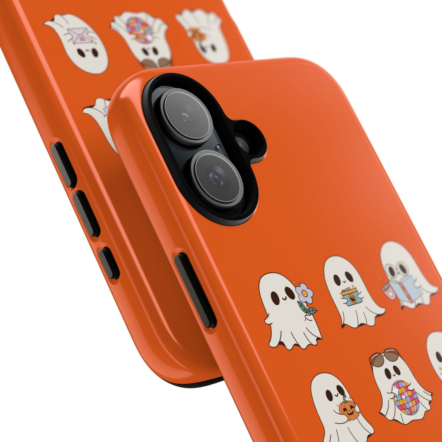 Ghostly Boo Phone Case, Halloween Cases, Cute Ghost Phone Cover, Trick-or-Treat Accessories, Spooky Gift for Halloween