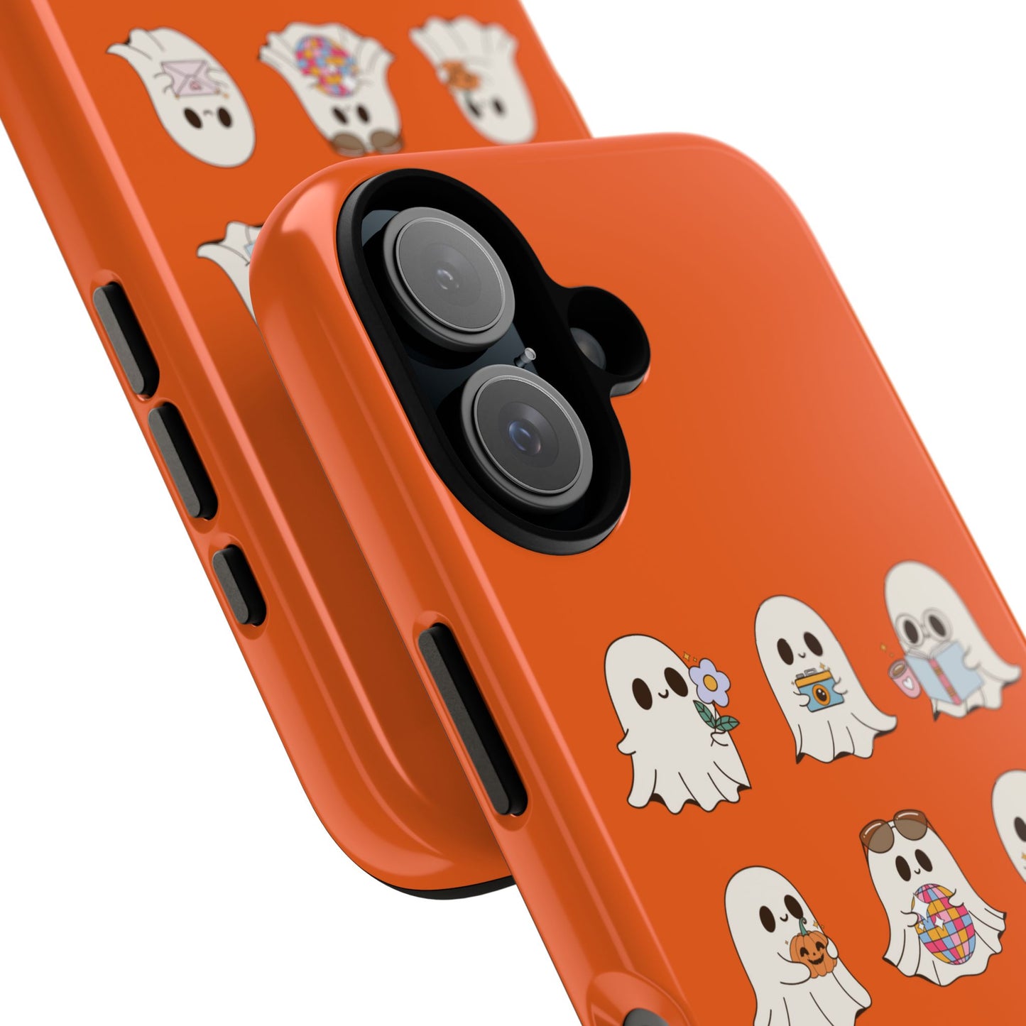 Ghostly Boo Phone Case, Halloween Cases, Cute Ghost Phone Cover, Trick-or-Treat Accessories, Spooky Gift for Halloween