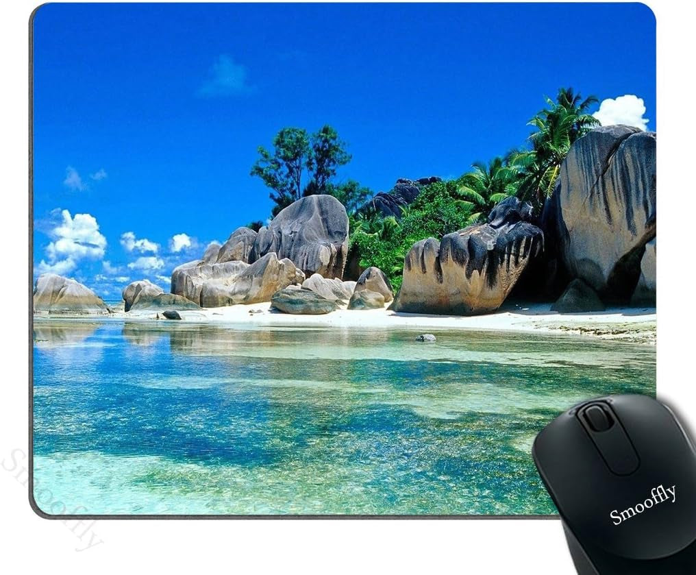 Mouse Pad Unique Design Mouse Pad Cool Blue Dragon Design Gaming Mousepad