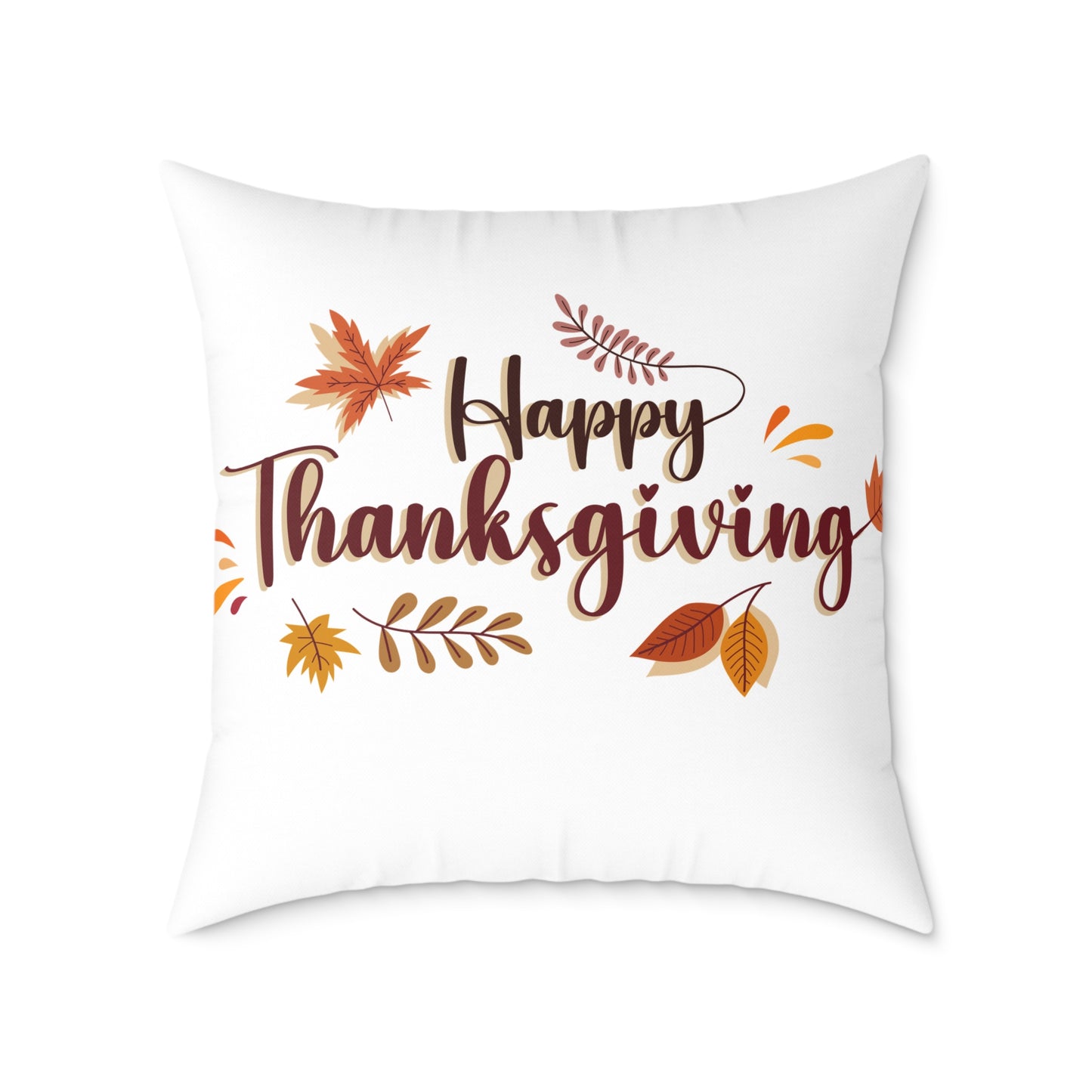 Thanksgiving Decorative Pillow, Cozy Fall Home Decor, Autumn Accent Cushion, Seasonal Gift Idea, Harvest Celebration Decoration