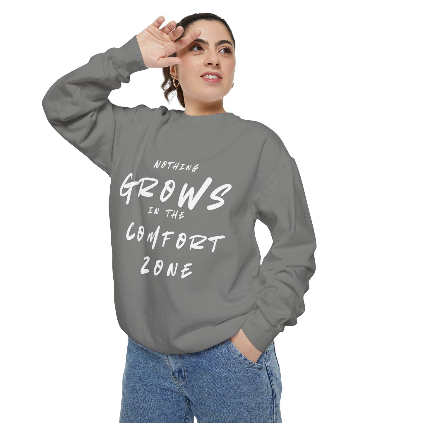Cozy Unisex Garment-Dyed Sweatshirt | Perfect for Casual Days and Gifts
