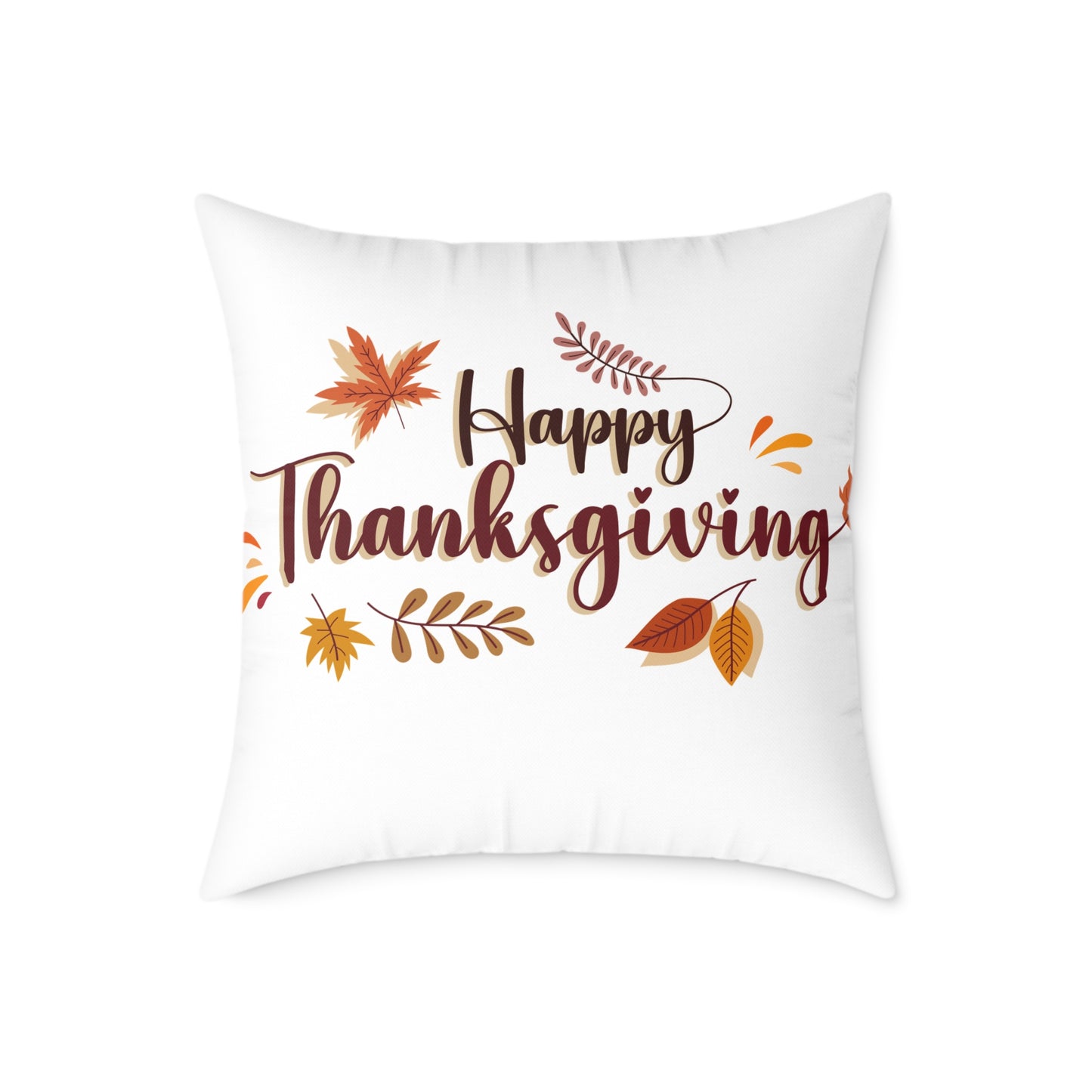 Thanksgiving Decorative Pillow, Cozy Fall Home Decor, Autumn Accent Cushion, Seasonal Gift Idea, Harvest Celebration Decoration