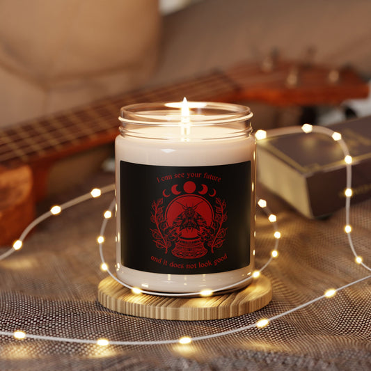 Mystical Scented Soy Candle: I Can See Your Future - Home Decor, Relaxation, Gift for Witches, Self-Care, Meditation
