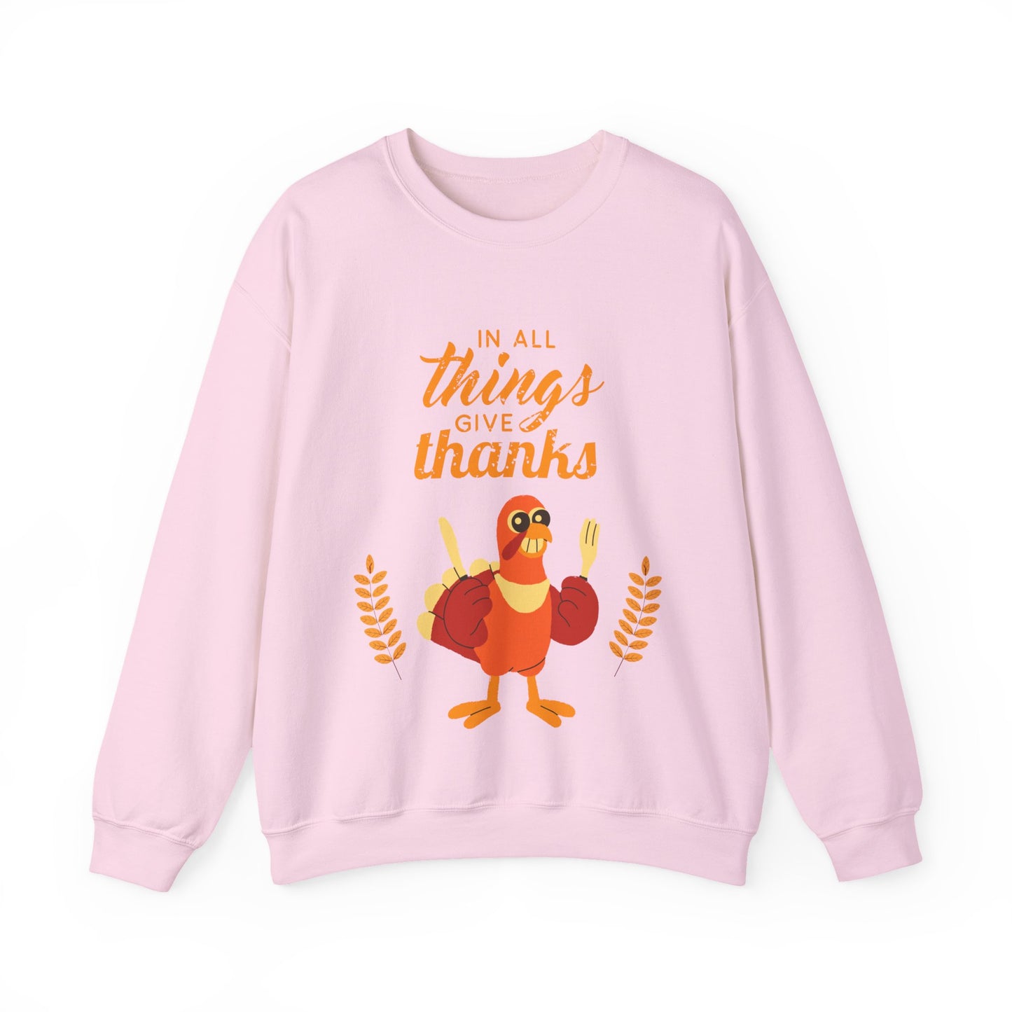 Thanksgiving Crewneck Sweatshirt, Unisex Sweatshirt, Cozy Fall Apparel, Holiday Gift, Seasonal Sweater