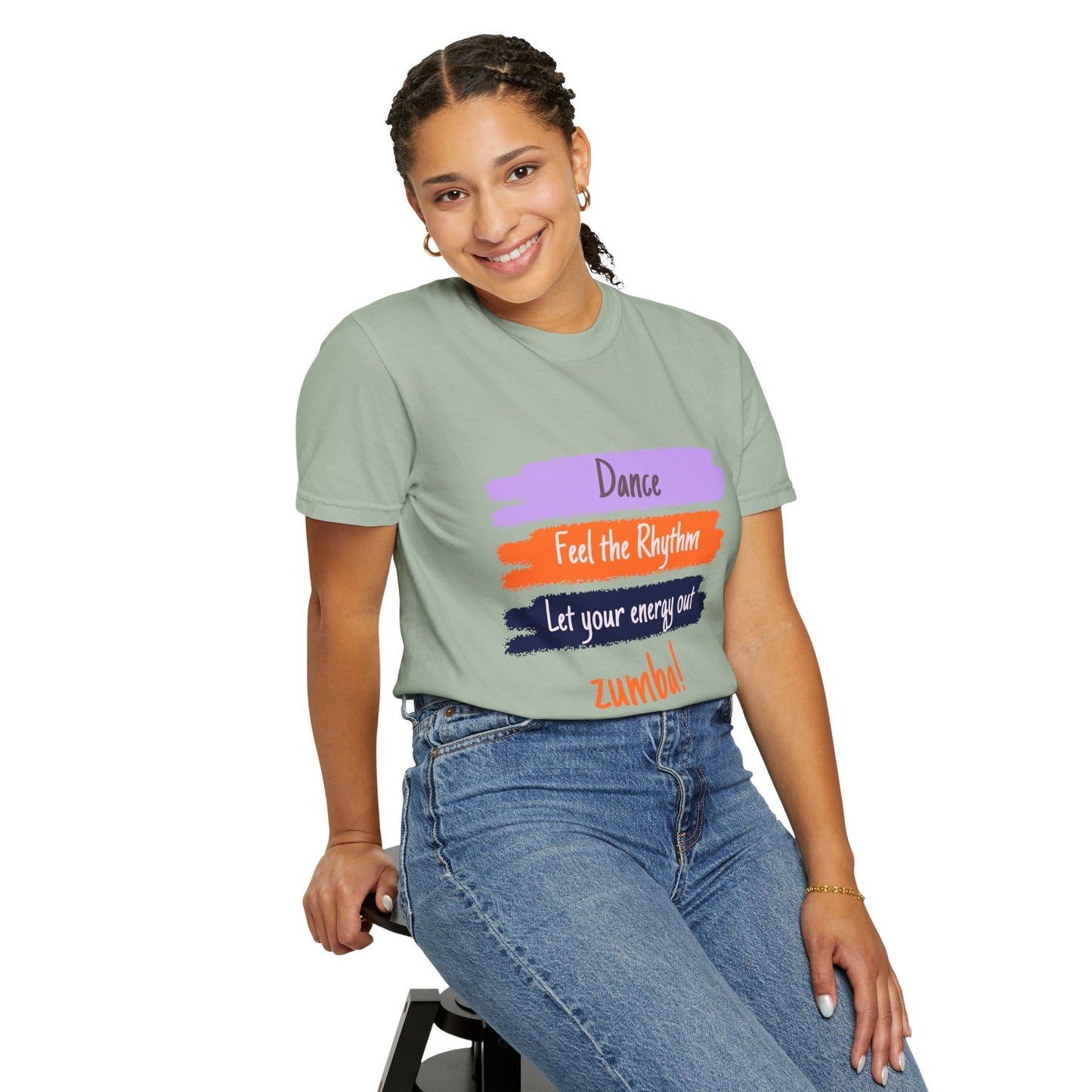 Zumba Dance T-Shirt - Feel the Rhythm Unisex Tee, Workout Apparel, Gift for Dancers, Fitness Motivational Shirt, Activewear