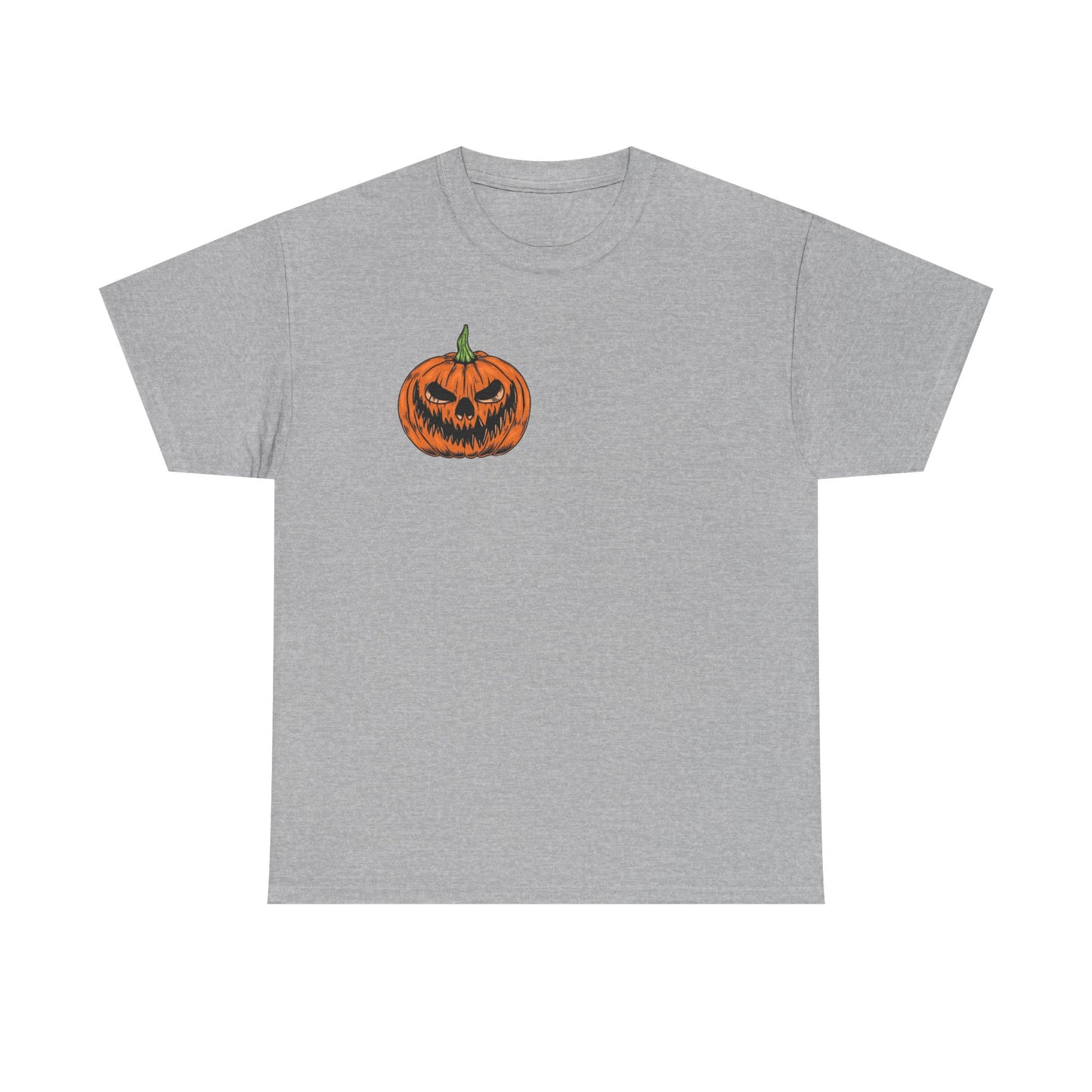 Halloween Unisex Tee, Spooky Pumpkin Shirt, Trick or Treat Graphic T-Shirt, Fall Clothing, Halloween Party Attire