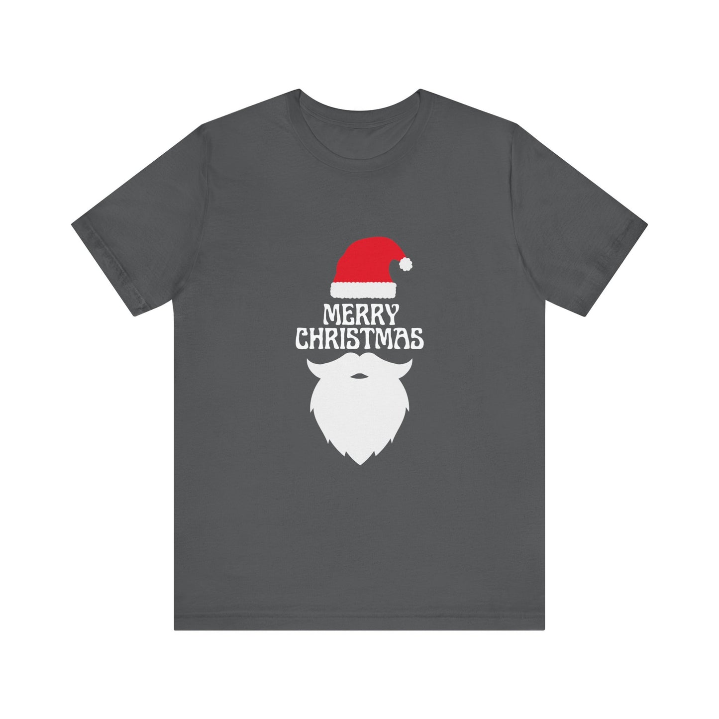 Merry Christmas Unisex Jersey Short Sleeve Tee, Holiday Apparel, Winter Fashion, Gift for Him/Her, Christmas Celebration, Festive Shirt