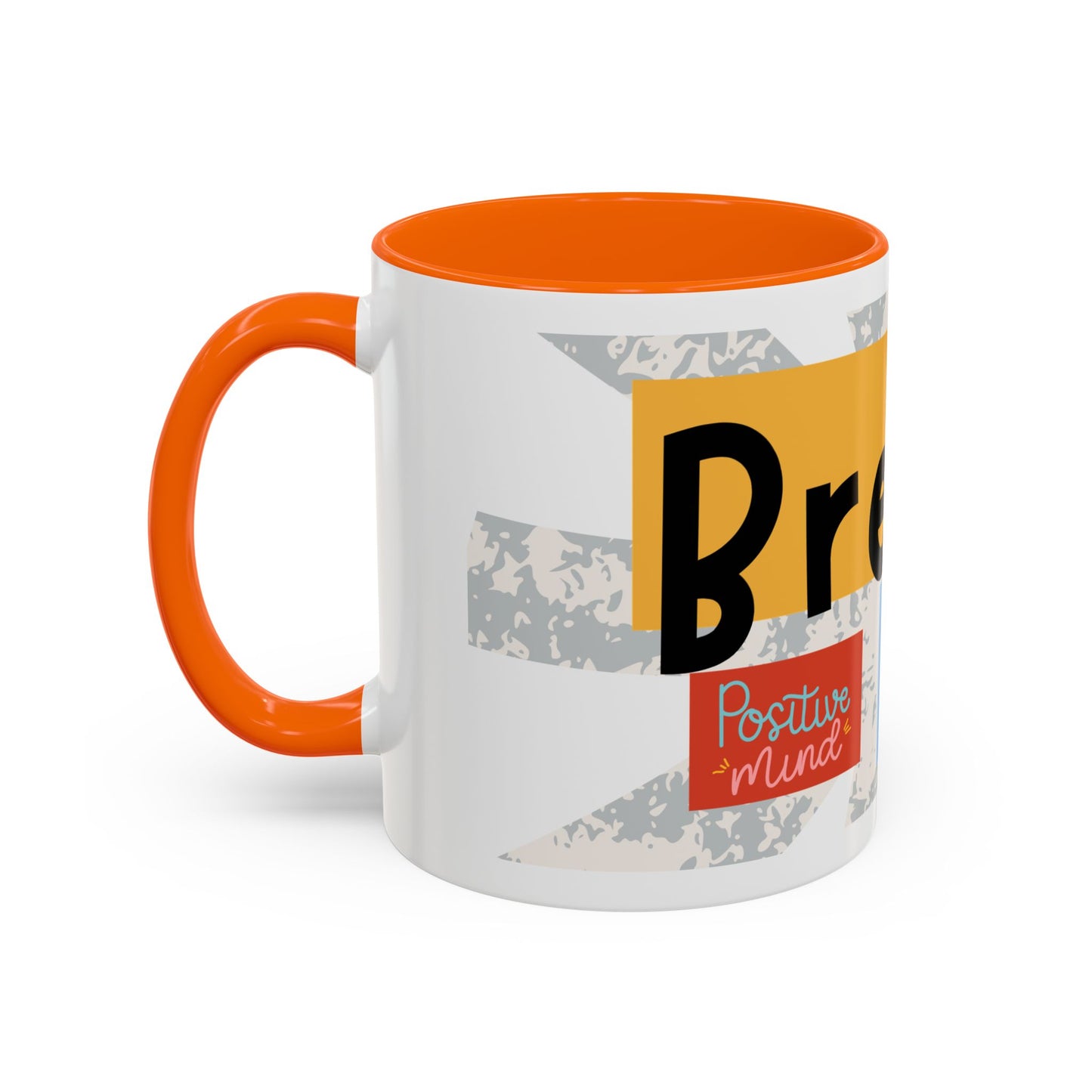 Inspirational Accent Coffee Mug - Mindful Reminder for Daily Positivity