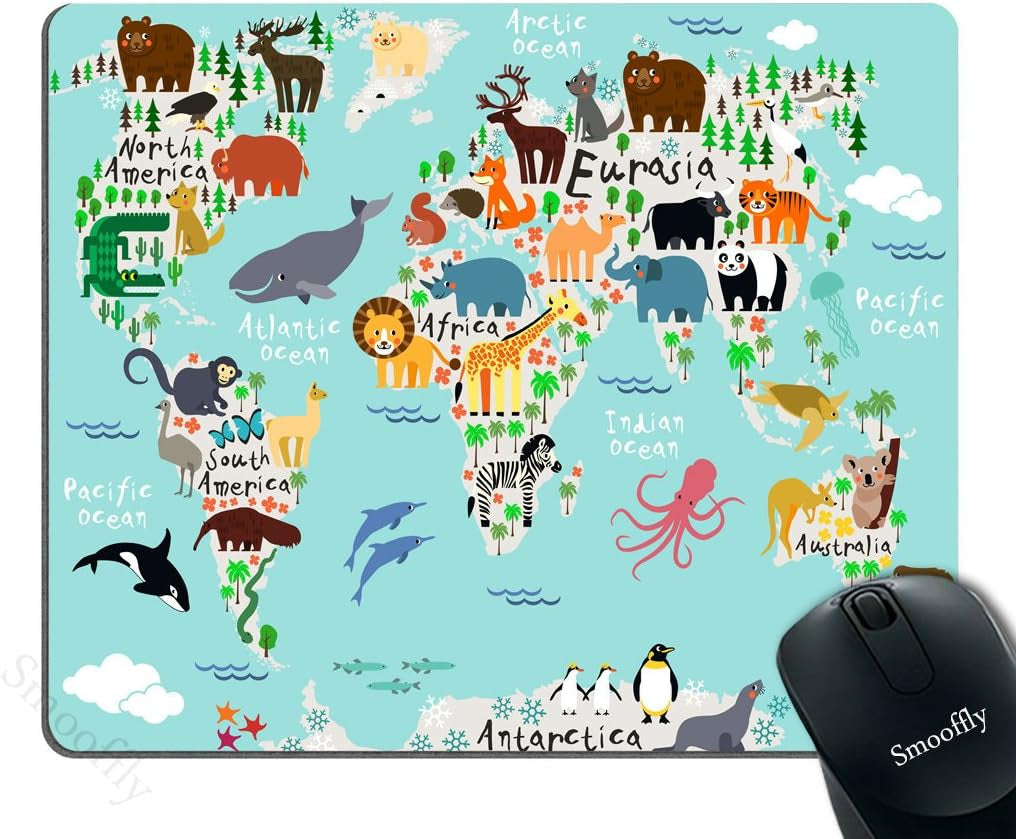 Mouse Pad Unique Design Mouse Pad Cool Blue Dragon Design Gaming Mousepad